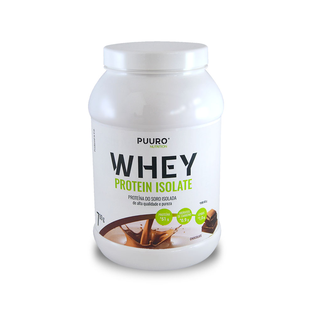 WHEY Protein Isolate Chocolate 700g PUURO