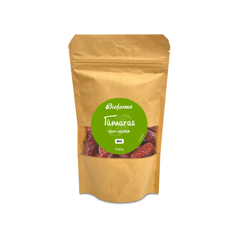 Tâmaras sem caroço biológicas 500g BIOFORMA