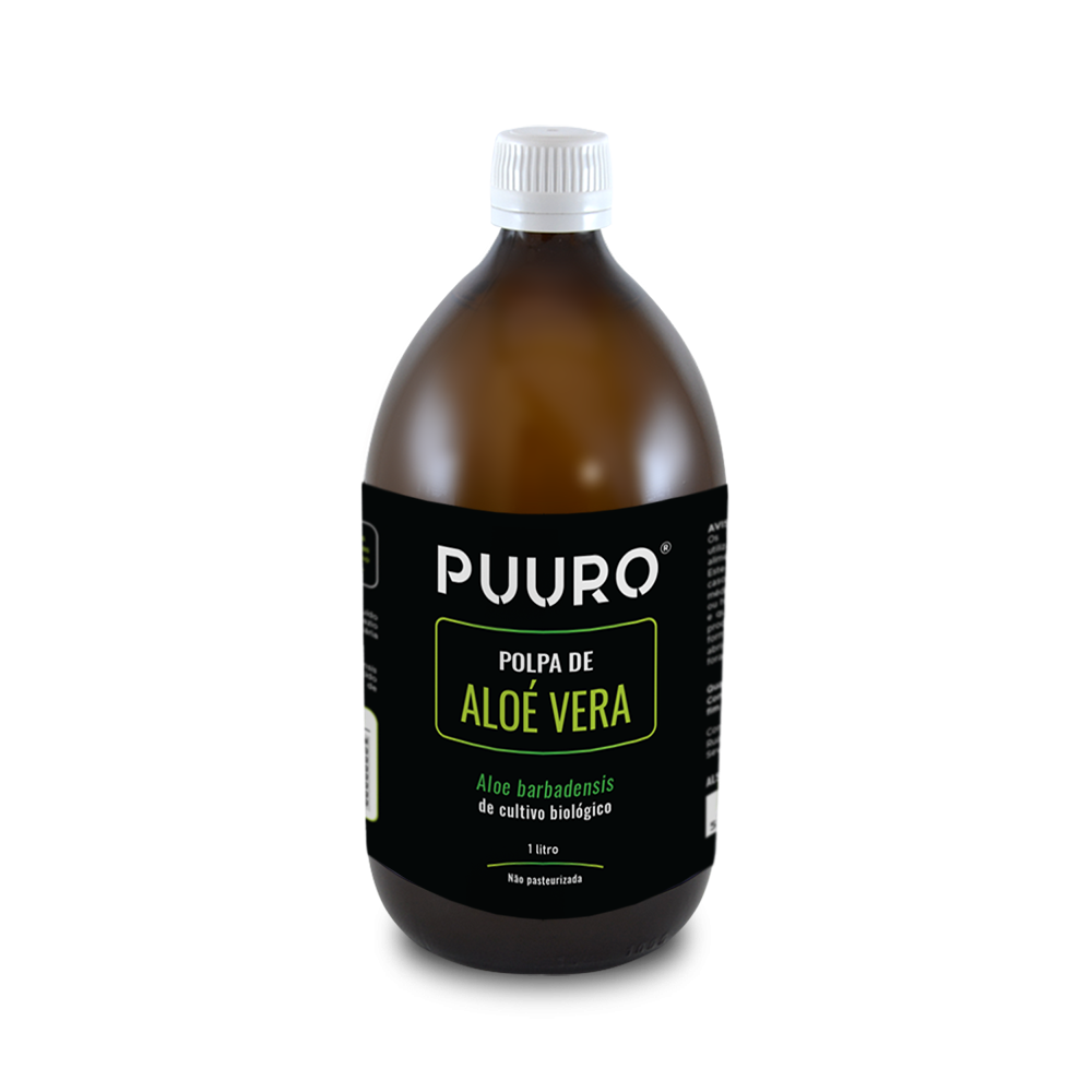 Polpa de Aloe Vera Bio 1lt PUURO® ORGANICS