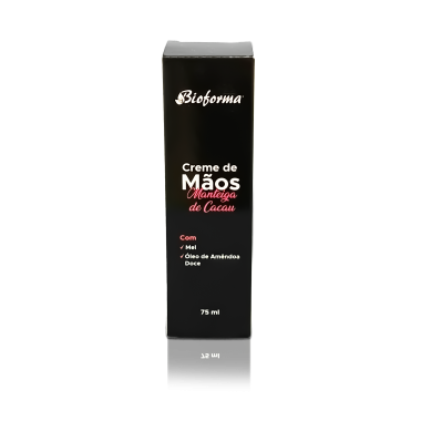 Creme de Mãos Manteiga de Cacau 75ml Bioforma