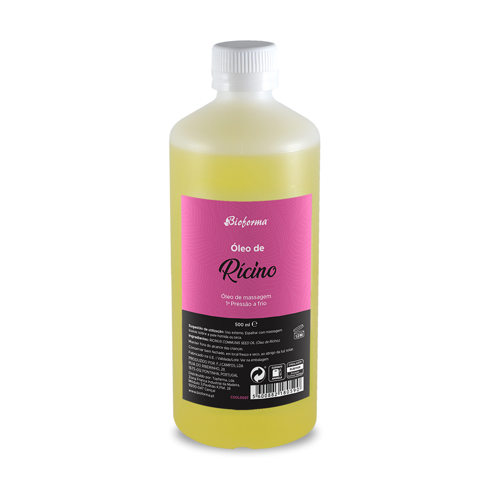 ÓLEO DE RÍCINO 500 ml/1000 ml BIOFORMA