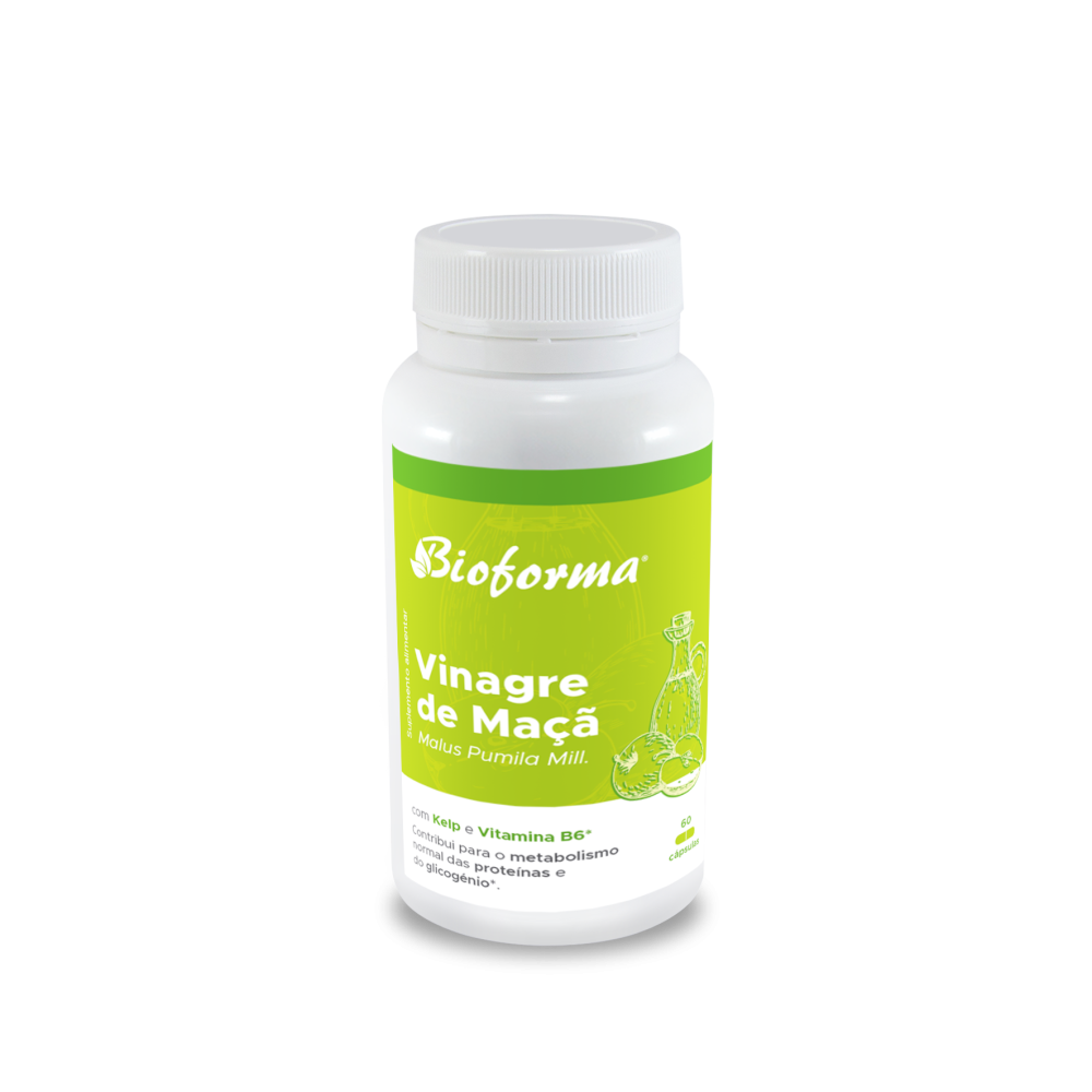 Vinagre de MAÇÃ 60 caps BIOFORMA