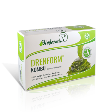 DRENFORM® KOMBU 16 saquetas de 30 ml BIOFORMA