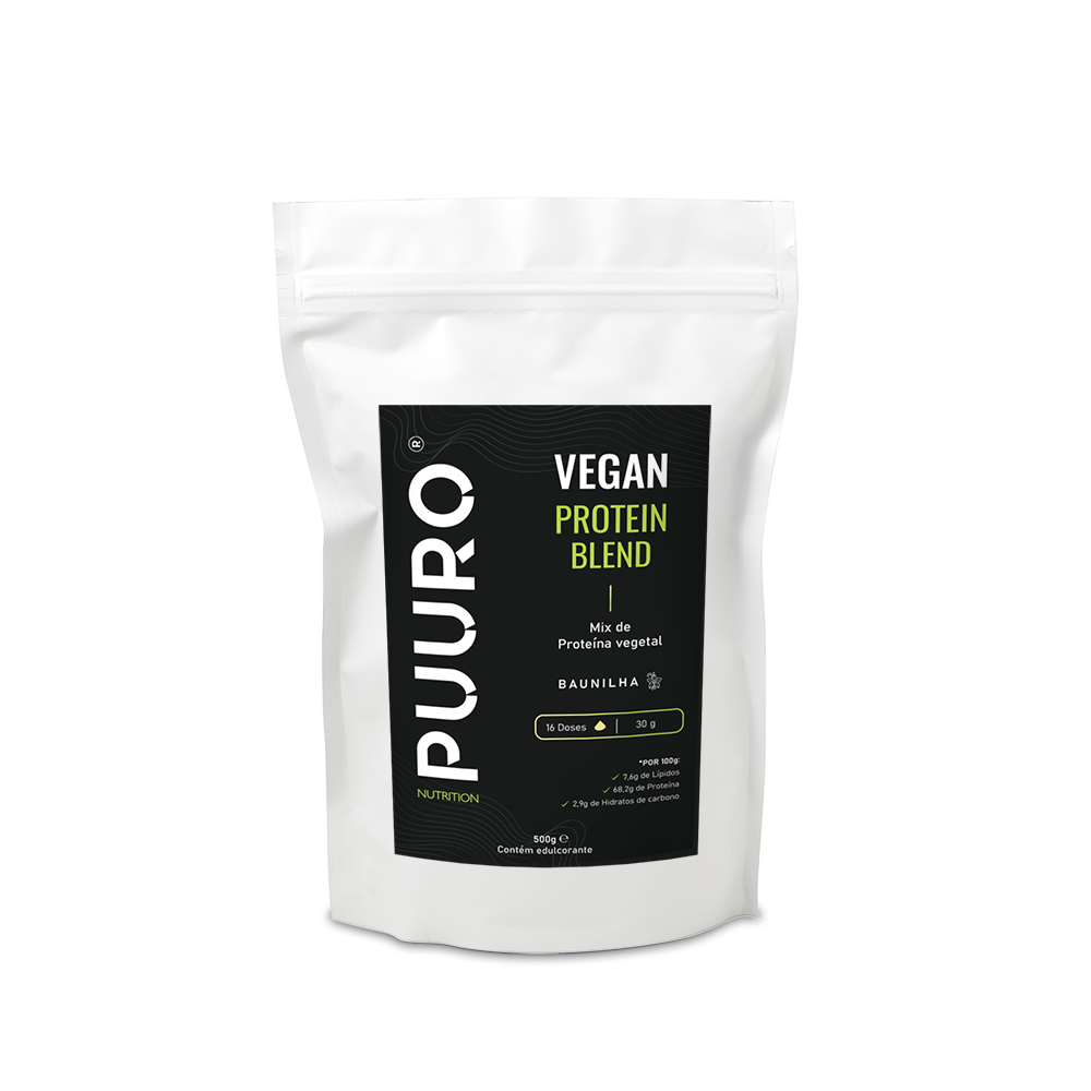 Vegan Protein Blend Sabor a Baunilha 500 G Puuro