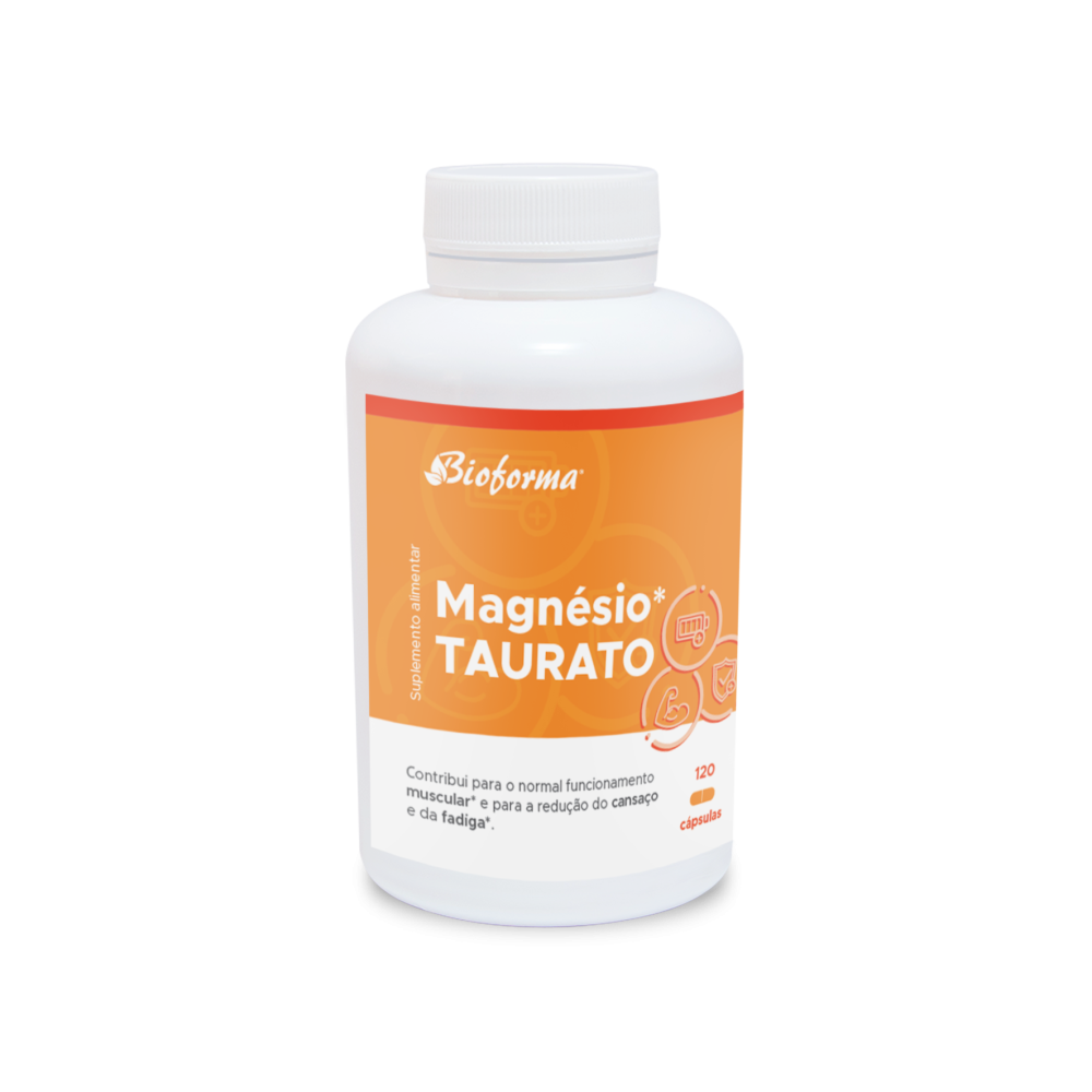 Magnésio Taurato 120 cápsulas Bioforma