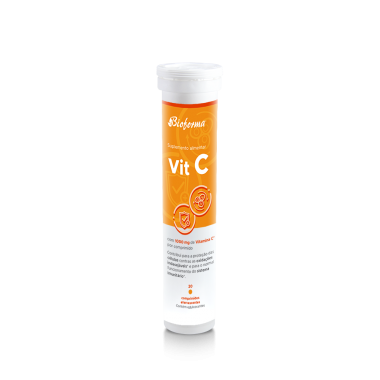 Vitamina C 1000 mg 20 comp efervescentes BIOFORMA