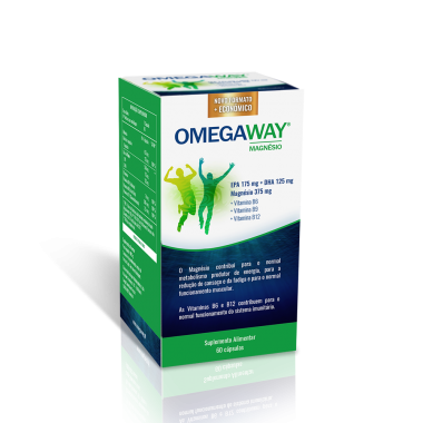 OMEGAWAY® MAGNÉSIO 60 caps